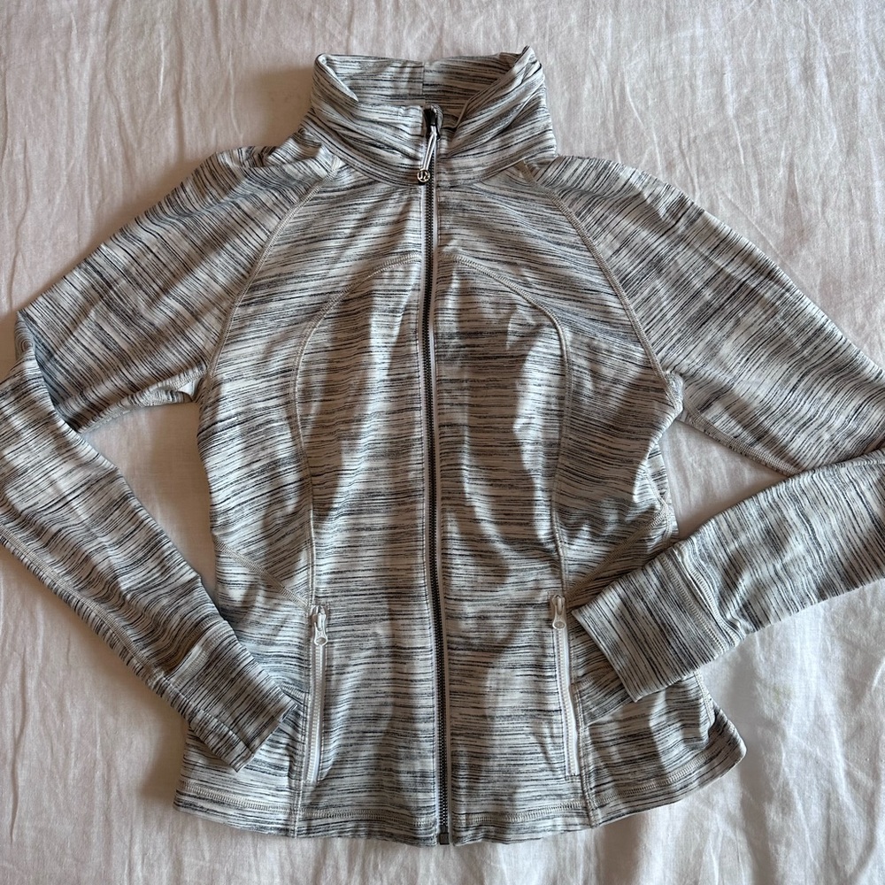 Lululemon peplum jacket. Size 8.
